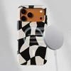 Voltuna Dėklas „Abstract Swirl Noir“ su MagSafe Apple iPhone 13-17 modeliams