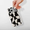 Voltuna Dėklas „Abstract Swirl Noir“ su MagSafe Apple iPhone 13-17 modeliams