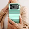Voltuna Dėklas „Aqua Horizontal Flow“ su MagSafe Apple iPhone 13-17 modeliams