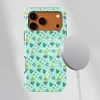 Voltuna Dėklas „Aqua Triangle Scatter“ su MagSafe Apple iPhone 13-17 modeliams