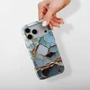 Voltuna Dėklas „Azure Kintsugi Mosaic“ su MagSafe Apple iPhone 13-17 modeliams