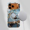 Voltuna Dėklas „Azure Kintsugi Mosaic“ su MagSafe Apple iPhone 13-17 modeliams
