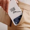 Voltuna Dėklas „Barcode Hammer Art“ su MagSafe Apple iPhone 13-17 modeliams