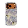 Voltuna Dėklas „Bees on Lavender Dreams“ su MagSafe Apple iPhone 13-17 modeliams