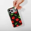 Voltuna Dėklas „Blizgus Vyšnių Derlius“ su MagSafe Apple iPhone 13-17 modeliams