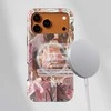 Voltuna Dėklas „Blush Garden Reverie“ su MagSafe Apple iPhone 13-17 modeliams