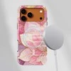 Voltuna Dėklas „Blush Lotus Symphony“ su MagSafe Apple iPhone 13-17 modeliams