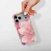 Voltuna Dėklas „Blush Lotus Symphony“ su MagSafe Apple iPhone 13-17 modeliams