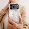 Voltuna Dėklas „Blush Marble Shards“ su MagSafe Apple iPhone 13-17 modeliams