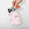 Voltuna Dėklas „Blush Ribbon Delight“ su MagSafe Apple iPhone 13-17 modeliams