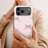 Voltuna Dėklas „Blush Ribbon Delight“ su MagSafe Apple iPhone 13-17 modeliams