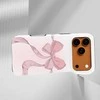 Voltuna Dėklas „Blush Velvet Bow“ su MagSafe Apple iPhone 13-17 modeliams