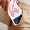 Voltuna Dėklas „Blush Velvet Bow“ su MagSafe Apple iPhone 13-17 modeliams