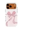 Voltuna Dėklas „Blush Velvet Bow“ su MagSafe Apple iPhone 13-17 modeliams