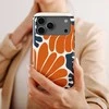 Voltuna Dėklas „Bold Petal Contrast“ su MagSafe Apple iPhone 13-17 modeliams