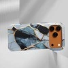 Voltuna Dėklas „Broken Stone Gold Inlay“ su MagSafe Apple iPhone 13-17 modeliams