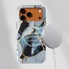 Voltuna Dėklas „Broken Stone Gold Inlay“ su MagSafe Apple iPhone 13-17 modeliams