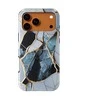 Voltuna Dėklas „Broken Stone Gold Inlay“ su MagSafe Apple iPhone 13-17 modeliams