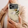 Voltuna Dėklas „Buzzing Bees Pattern“ su MagSafe Apple iPhone 13-17 modeliams
