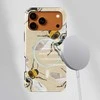 Voltuna Dėklas „Buzzing Bees Pattern“ su MagSafe Apple iPhone 13-17 modeliams