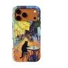 Voltuna Dėklas „Café Noir Cat“ su MagSafe Apple iPhone 13-17 modeliams