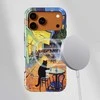 Voltuna Dėklas „Café Noir Cat“ su MagSafe Apple iPhone 13-17 modeliams