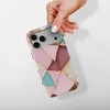 Voltuna Dėklas „Candy Gem Triangles“ su MagSafe Apple iPhone 13-17 modeliams