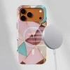 Voltuna Dėklas „Candy Gem Triangles“ su MagSafe Apple iPhone 13-17 modeliams