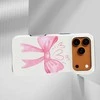Voltuna Dėklas „Candy Rožinė Love Bow“ su MagSafe Apple iPhone 13-17 modeliams