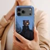 Voltuna Dėklas „Cat of the Night Patrol“ su MagSafe Apple iPhone 13-17 modeliams