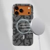 Voltuna Dėklas „Charcoal Rift Camo“ su MagSafe Apple iPhone 13-17 modeliams