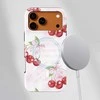 Voltuna Dėklas „Cherry Blush Delight“ su MagSafe Apple iPhone 13-17 modeliams