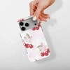 Voltuna Dėklas „Cherry Blush Delight“ su MagSafe Apple iPhone 13-17 modeliams