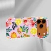 Voltuna Dėklas „Citrus Garden Bloom“ su MagSafe Apple iPhone 13-17 modeliams
