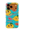 Voltuna Dėklas „Citrus Kisses Pop“ su MagSafe Apple iPhone 13-17 modeliams