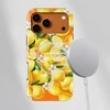 Voltuna Dėklas „Citrus Splash Burst“ su MagSafe Apple iPhone 13-17 modeliams