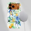 Voltuna Dėklas „Citrusinių Kaspinų Džiazas“ su MagSafe Apple iPhone 13-17 modeliams
