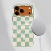 Voltuna Dėklas „Classic Minimal Check“ su MagSafe Apple iPhone 13-17 modeliams