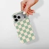 Voltuna Dėklas „Classic Minimal Check“ su MagSafe Apple iPhone 13-17 modeliams