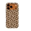 Voltuna Dėklas „Cocoa Leopard Hide“ su MagSafe Apple iPhone 13-17 modeliams