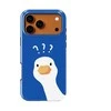 Voltuna Dėklas „Confused Goosey“ su MagSafe Apple iPhone 13-17 modeliams
