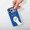 Voltuna Dėklas „Confused Goosey“ su MagSafe Apple iPhone 13-17 modeliams