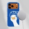 Voltuna Dėklas „Confused Goosey“ su MagSafe Apple iPhone 13-17 modeliams