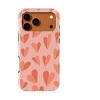 Voltuna Dėklas „Coral Leaf Drops“ su MagSafe Apple iPhone 13-17 modeliams