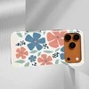 Voltuna Dėklas „Coral &amp; Mėlyna Blooms“ su MagSafe Apple iPhone 13-17 modeliams
