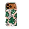 Voltuna Dėklas „Coral Monstera Mix“ su MagSafe Apple iPhone 13-17 modeliams