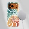 Voltuna Dėklas „Cosmic Wave Burst“ su MagSafe Apple iPhone 13-17 modeliams