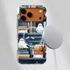 Voltuna Dėklas „Cozy Haunted Reads“ su MagSafe Apple iPhone 13-17 modeliams