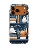 Voltuna Dėklas „Cozy Haunted Reads“ su MagSafe Apple iPhone 13-17 modeliams