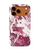 Voltuna Dėklas „Crimson Marble Flow“ su MagSafe Apple iPhone 13-17 modeliams